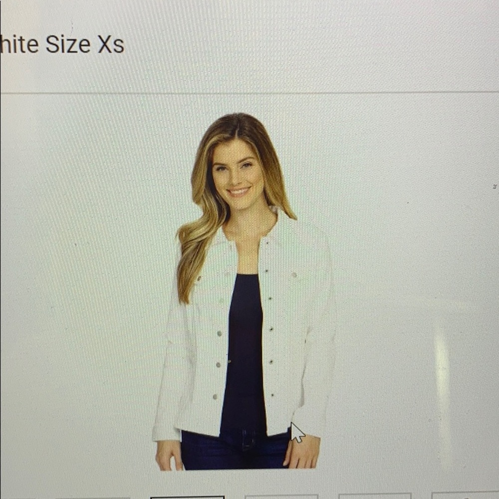 White NYDJ jacket